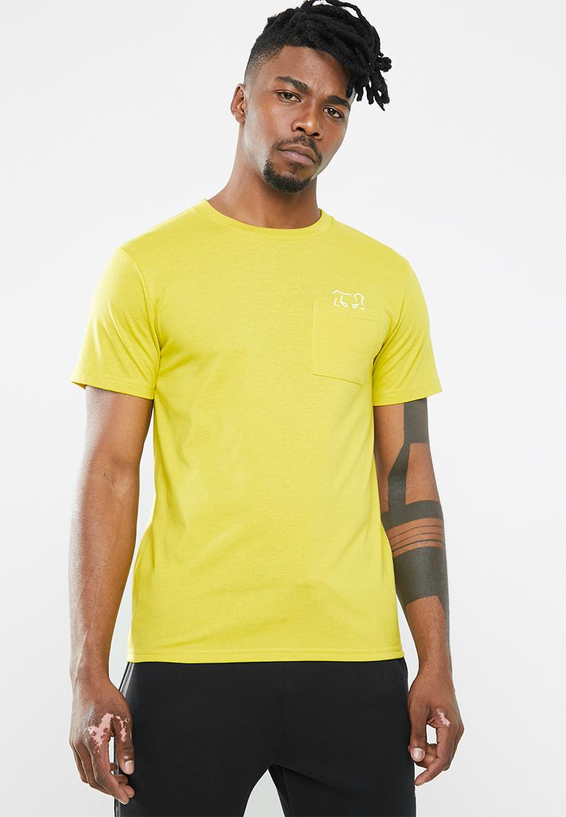 Dt short sleeve tee - yellow ASICS T-Shirts | Superbalist.com