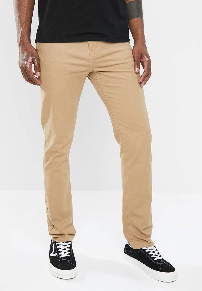 twill chino pants