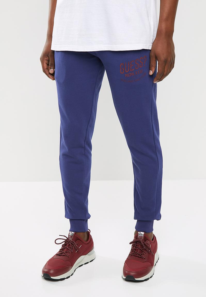 Active pants - cave blue GUESS Pants & Chinos | Superbalist.com