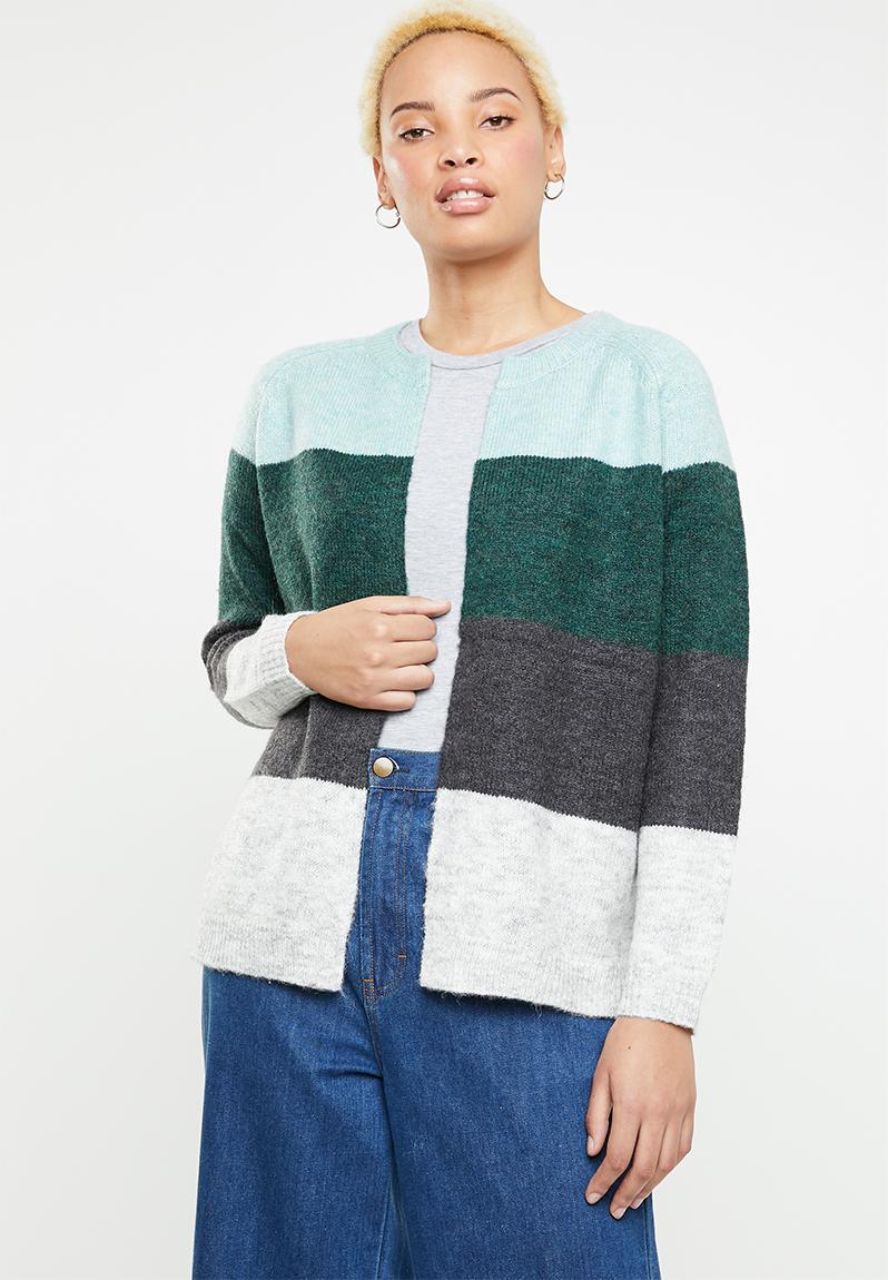 Maribel colour block cardigan - ether ONLY Knitwear | Superbalist.com
