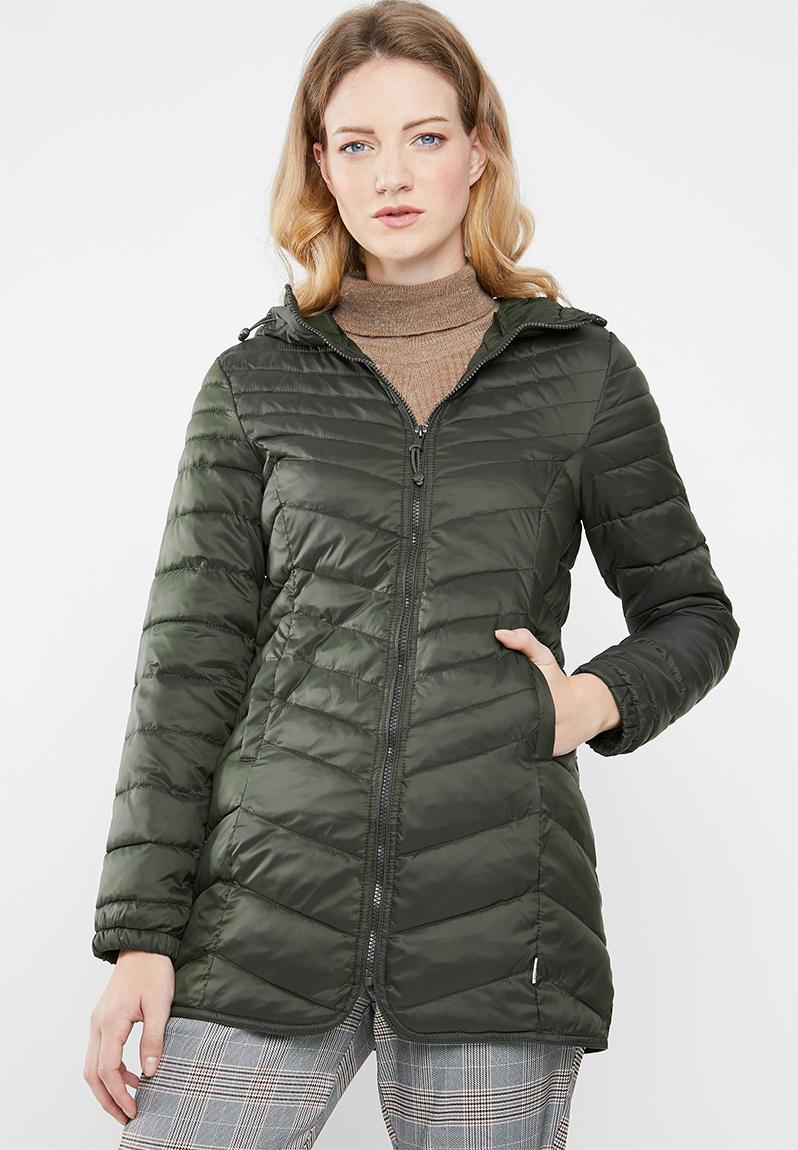 Demi puffer coat - peat ONLY Coats | Superbalist.com