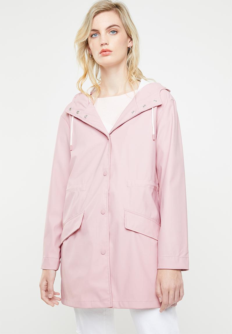 Fine raincoat - pink nectar ONLY Coats | Superbalist.com