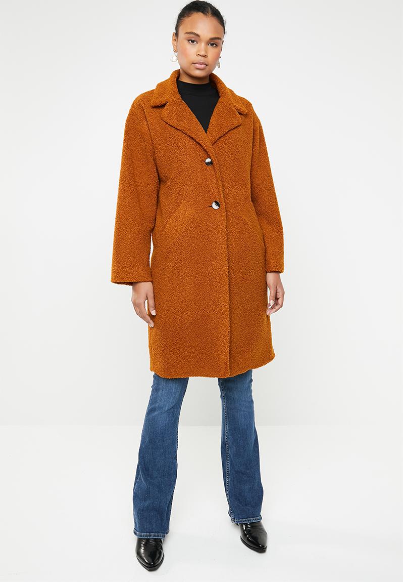 Teddy coat - rust Superbalist Coats | Superbalist.com