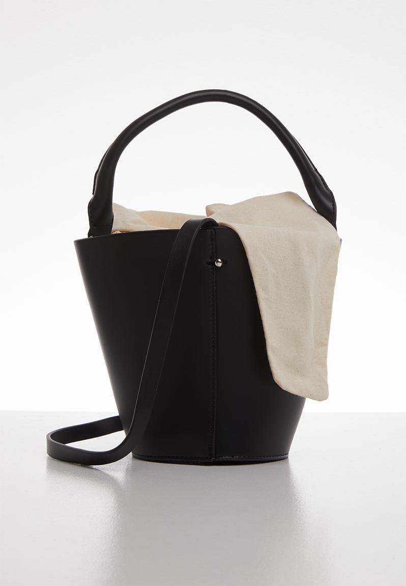 Isa drawstring bucket bag - black Superbalist Bags & Purses ...