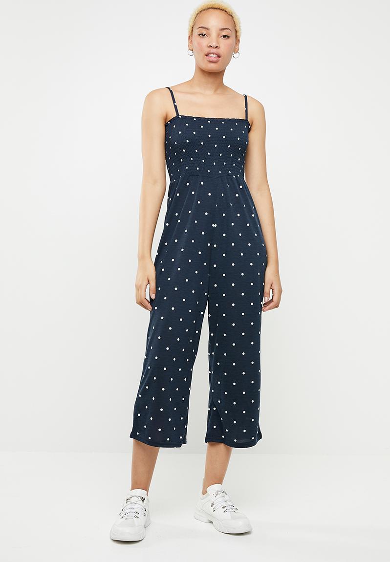 Sian shirred jumpsuit - dark sapphire Cotton On Jumpsuits & Playsuits ...