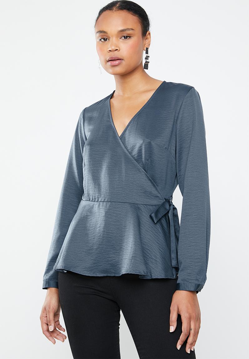 Florence wrap top - ombre blue Vero Moda Blouses | Superbalist.com