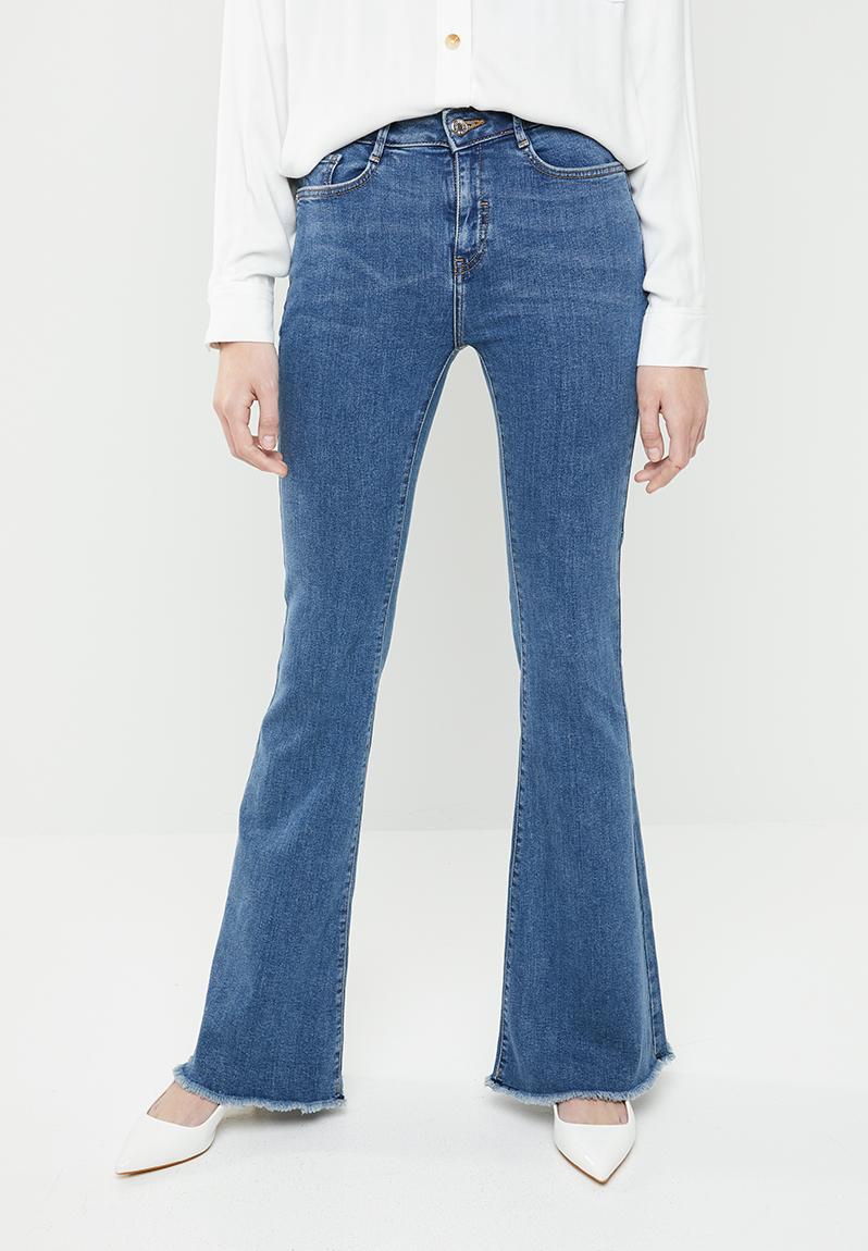 Flare jeans - blue MANGO Jeans | Superbalist.com