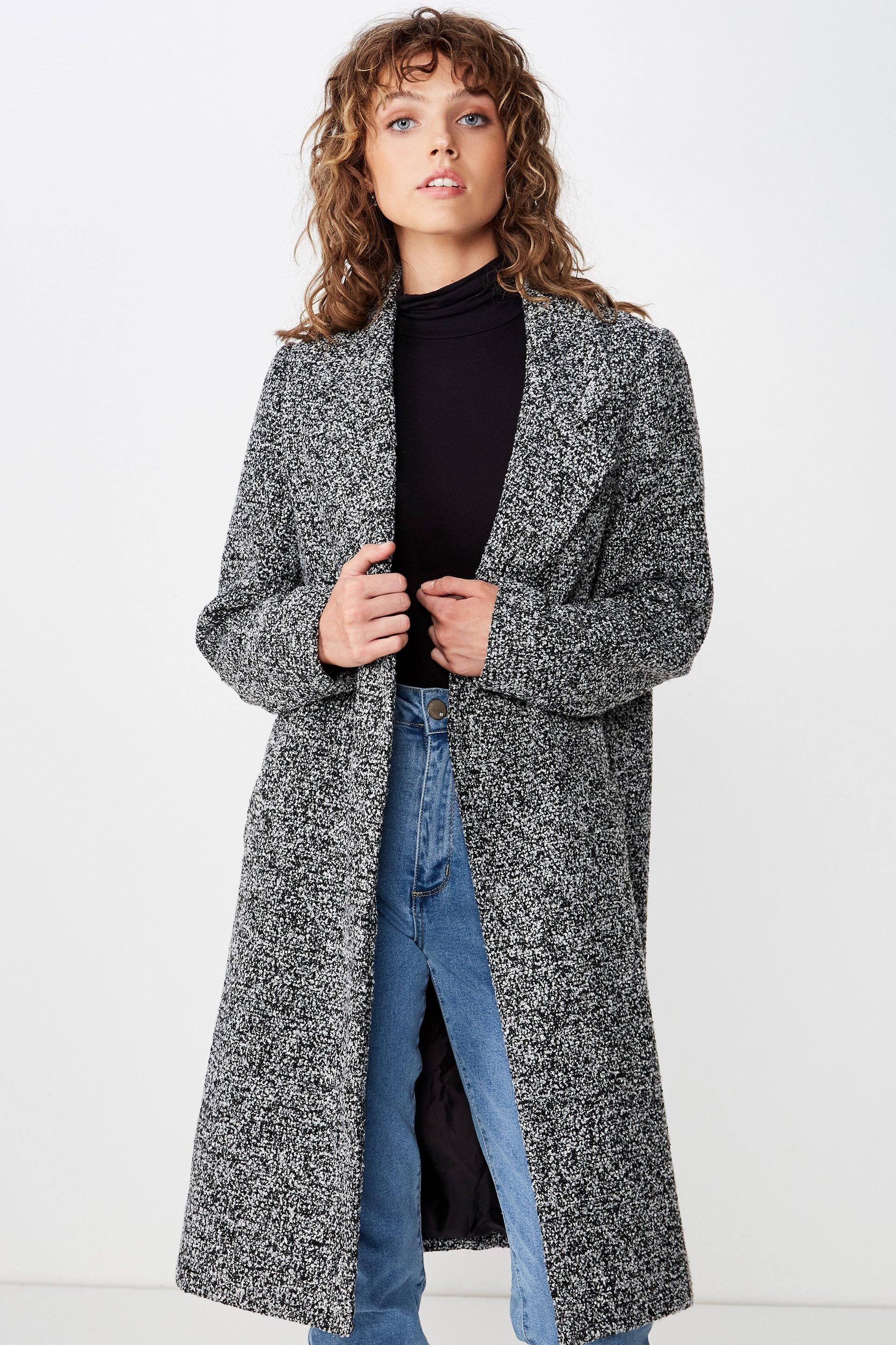 New mid length coat - charcoal Cotton On Coats | Superbalist.com