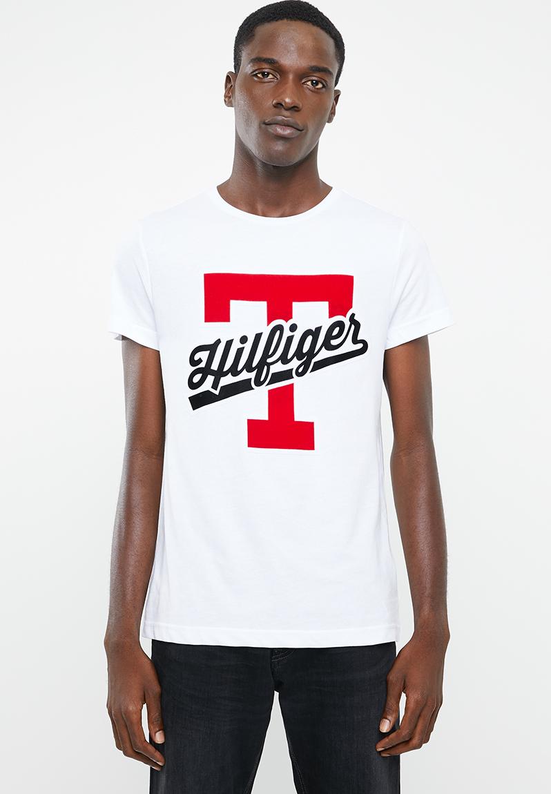 tommy hilfiger script t shirt