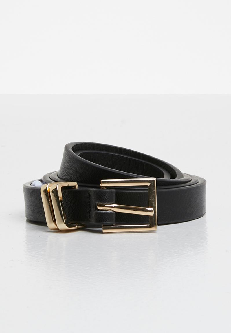 Umiranna - black leather ALDO Belts | Superbalist.com