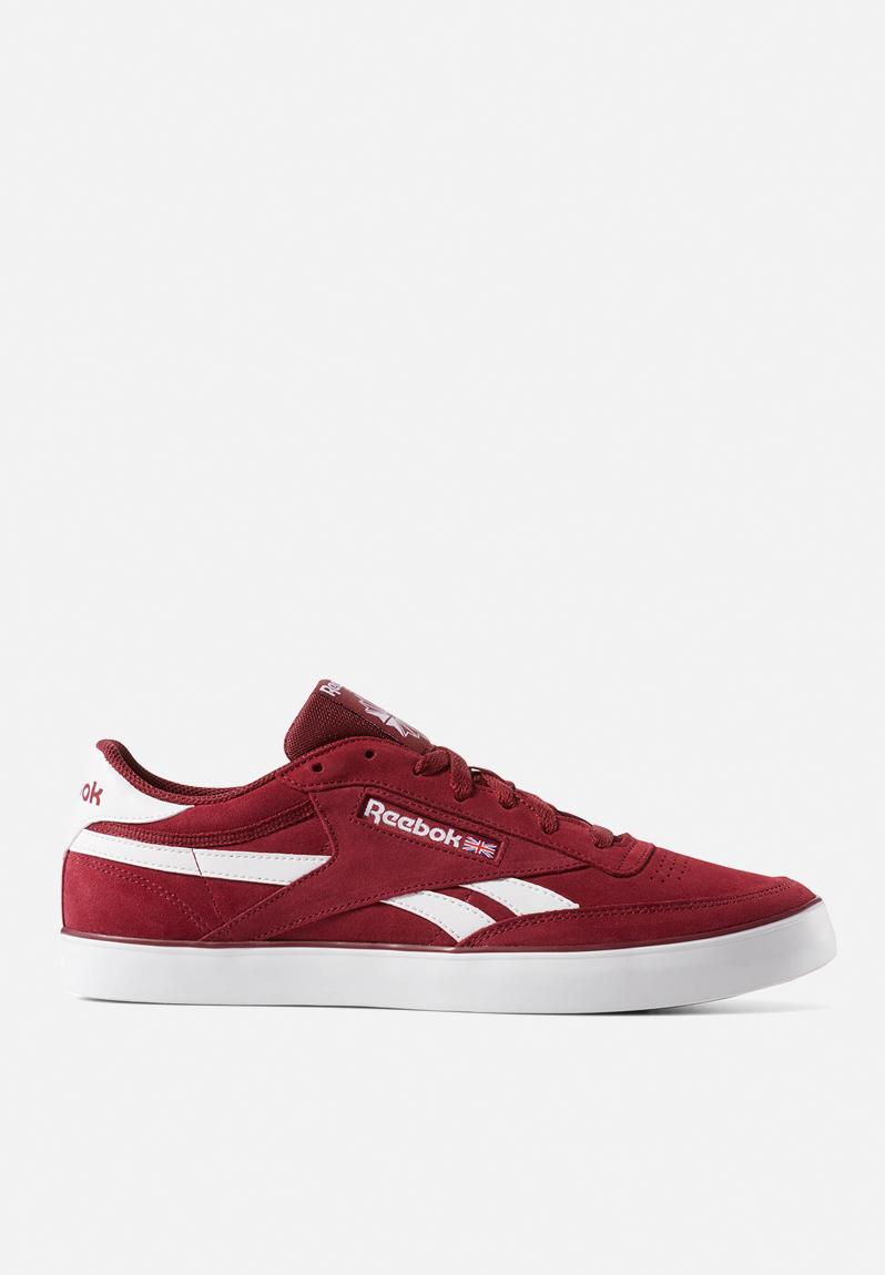 reebok classic suede burgundy