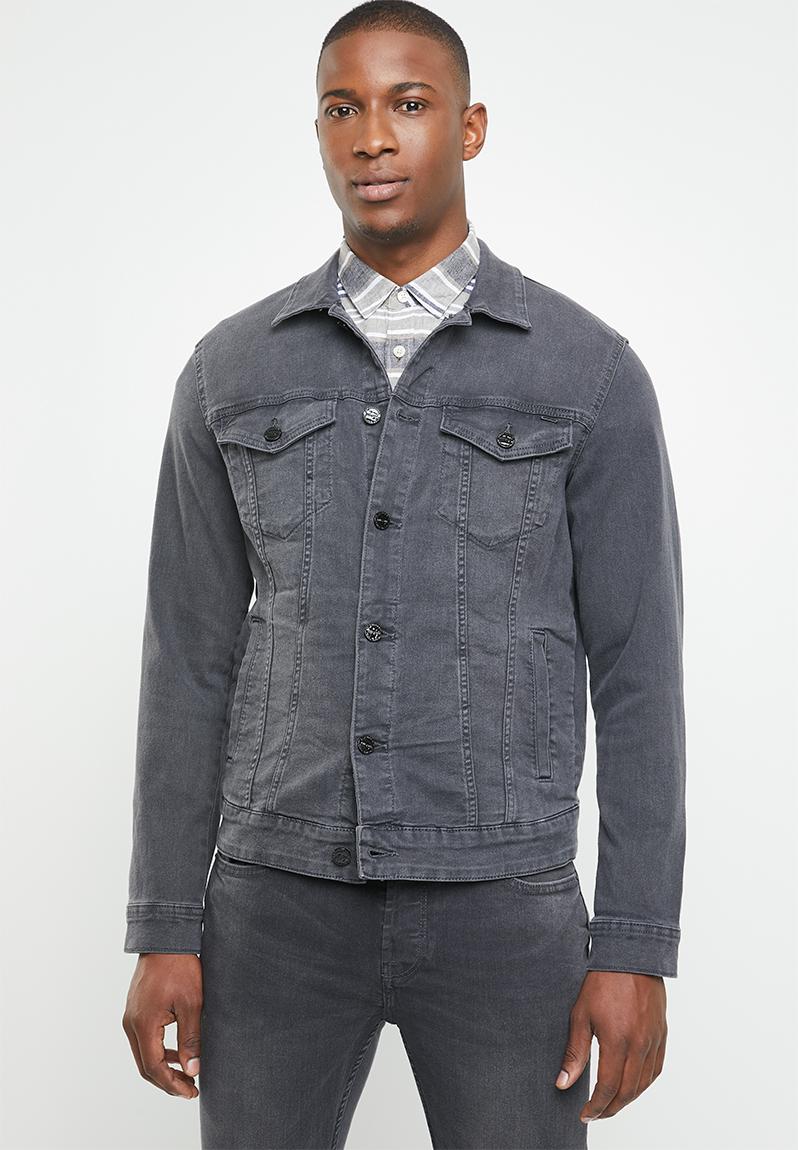 Coin trucker jacket - grey Only & Sons Jackets | Superbalist.com