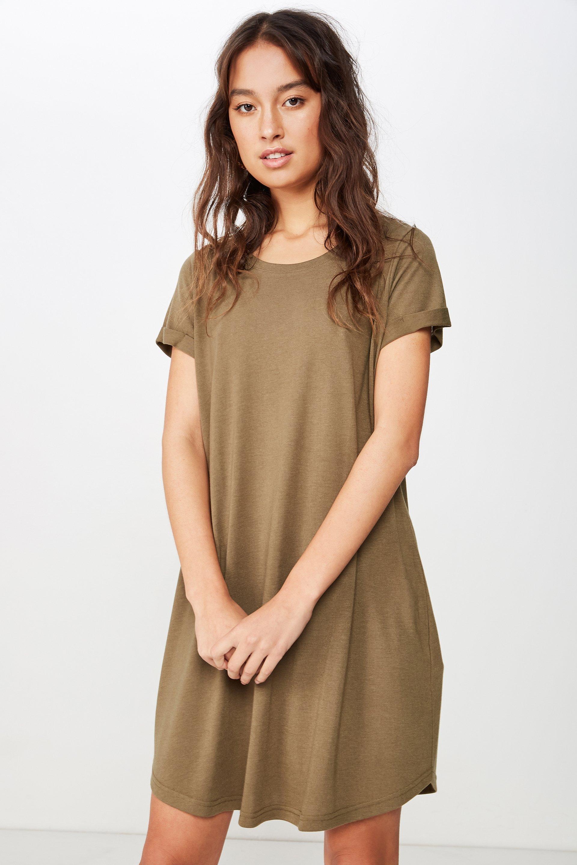 tina t shirt dress