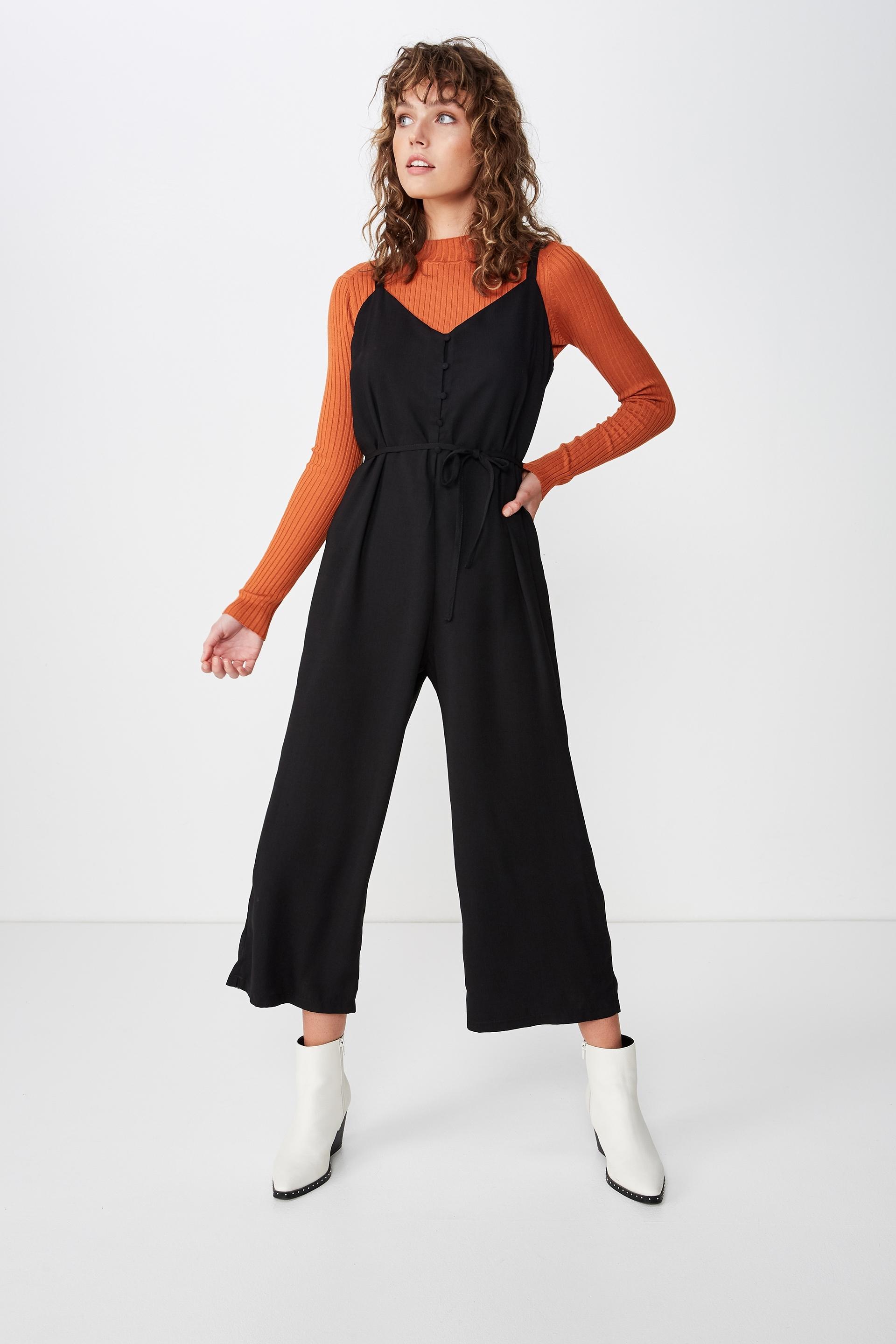 Woven jolene strappy jumpsuit - black Cotton On Jumpsuits & Playsuits | Superbalist.com