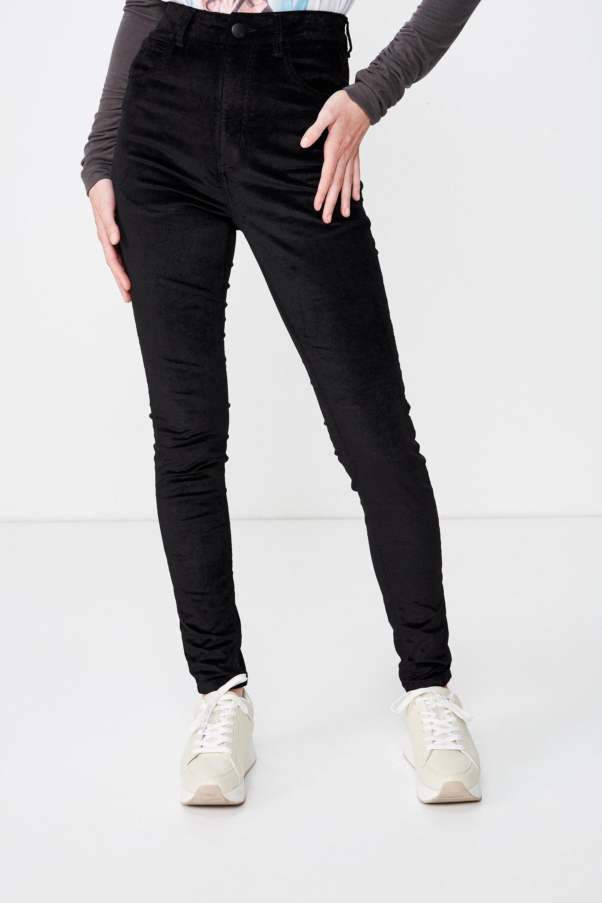 High rise skinny jeans - velvet black Cotton On Jeans | Superbalist.com