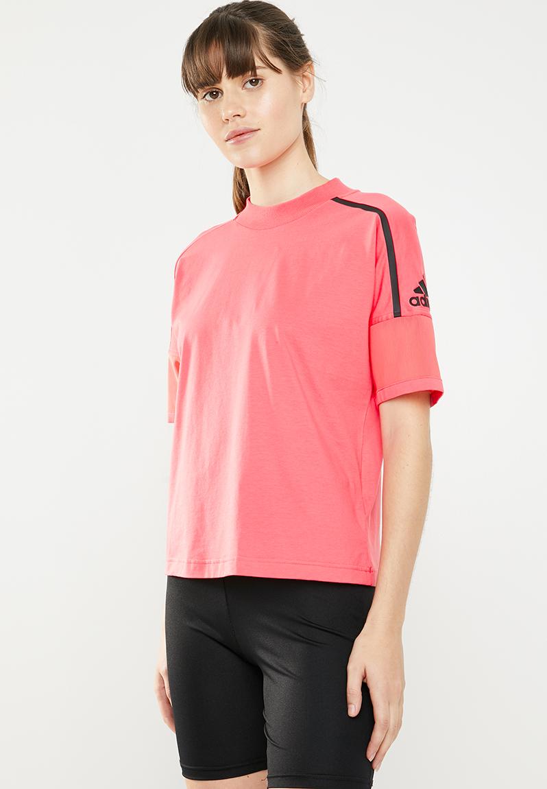 Zne tee training - pink adidas Performance T-Shirts | Superbalist.com