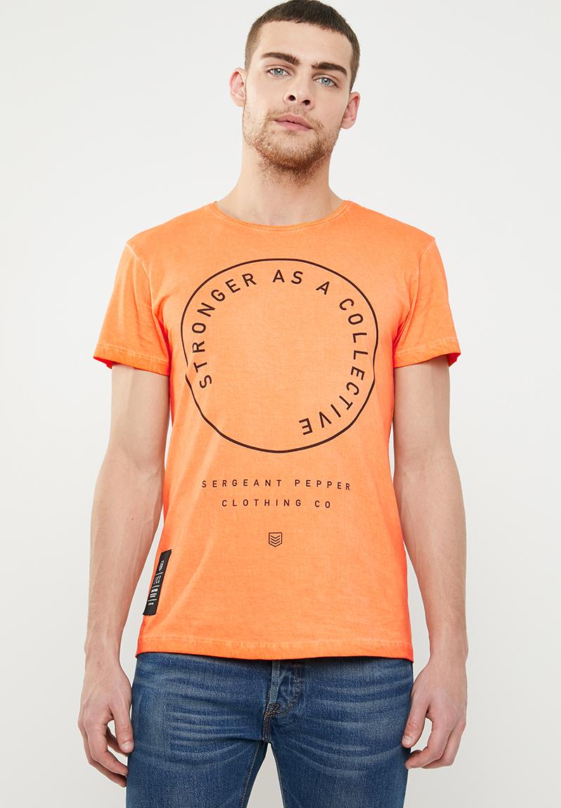 Loop t-shirt - rescue orange S.P.C.C. T-Shirts & Vests | Superbalist.com