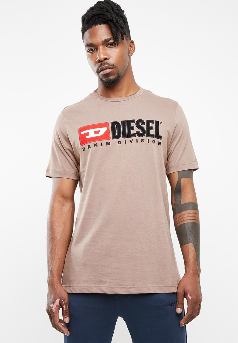 T-just-division T-shirt - dusty pink Diesel T-Shirts & Vests ...