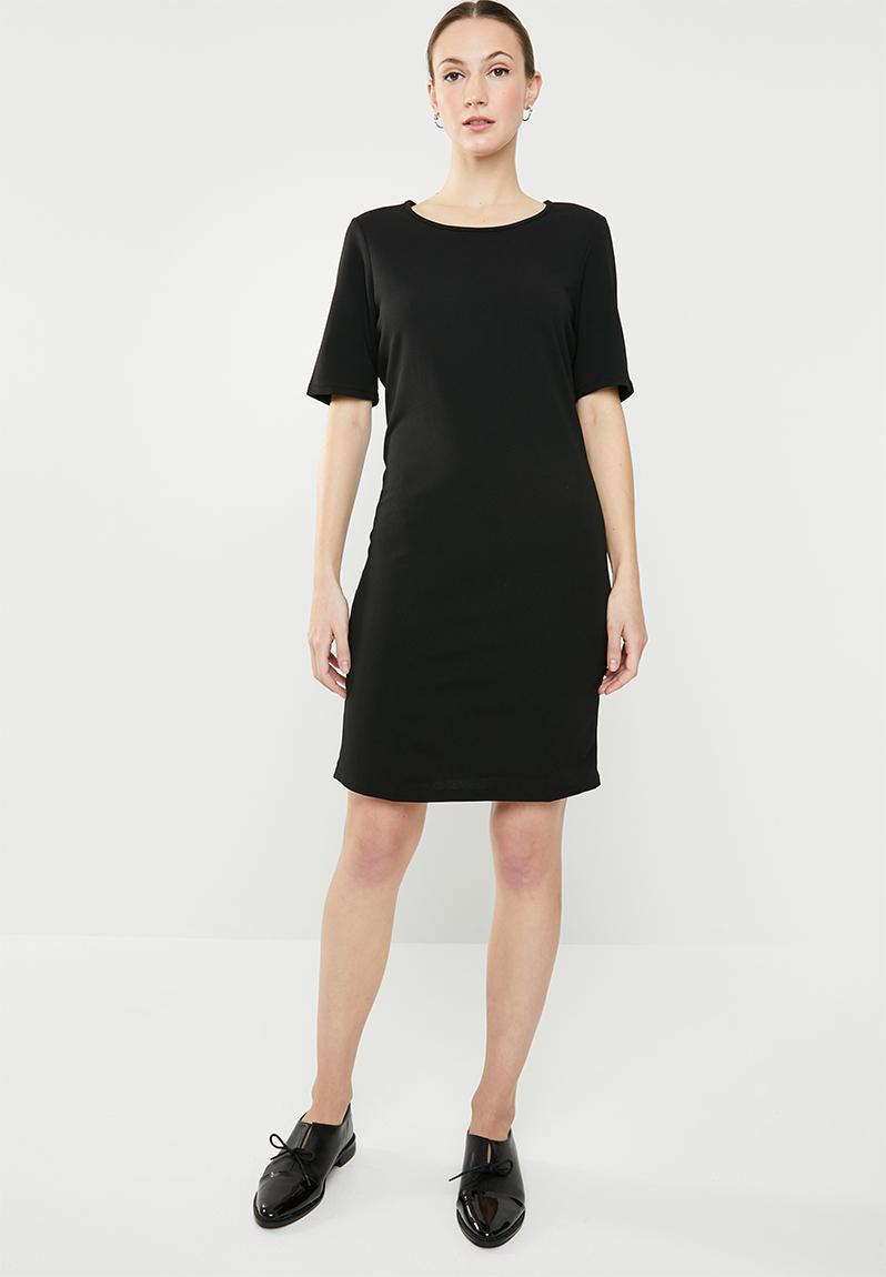 Short sleeve pencil dress - black edit Formal | Superbalist.com