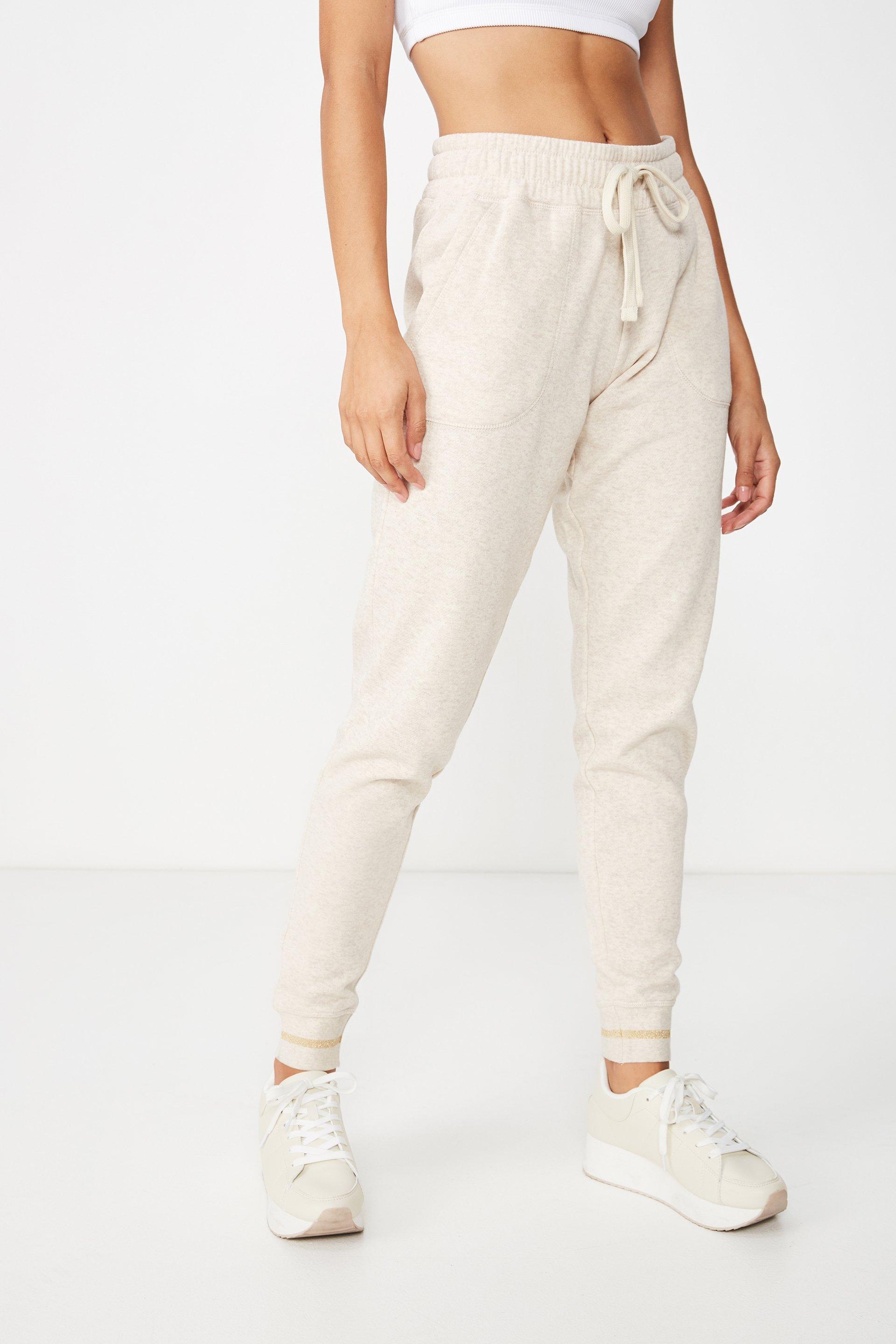 Gym track pants - oatmeal marle Cotton On Bottoms | Superbalist.com