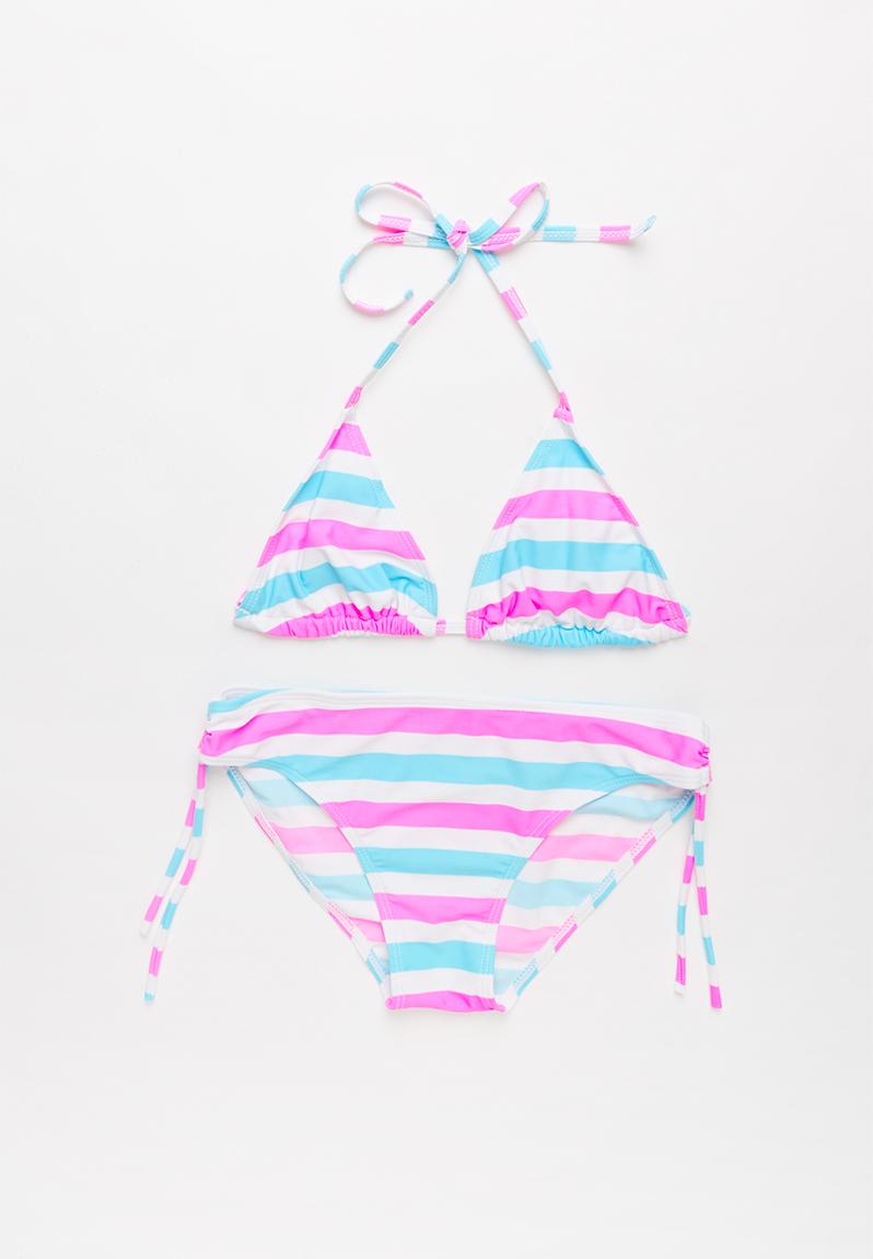 Stripe bikini - multi POP CANDY Swimwear | Superbalist.com