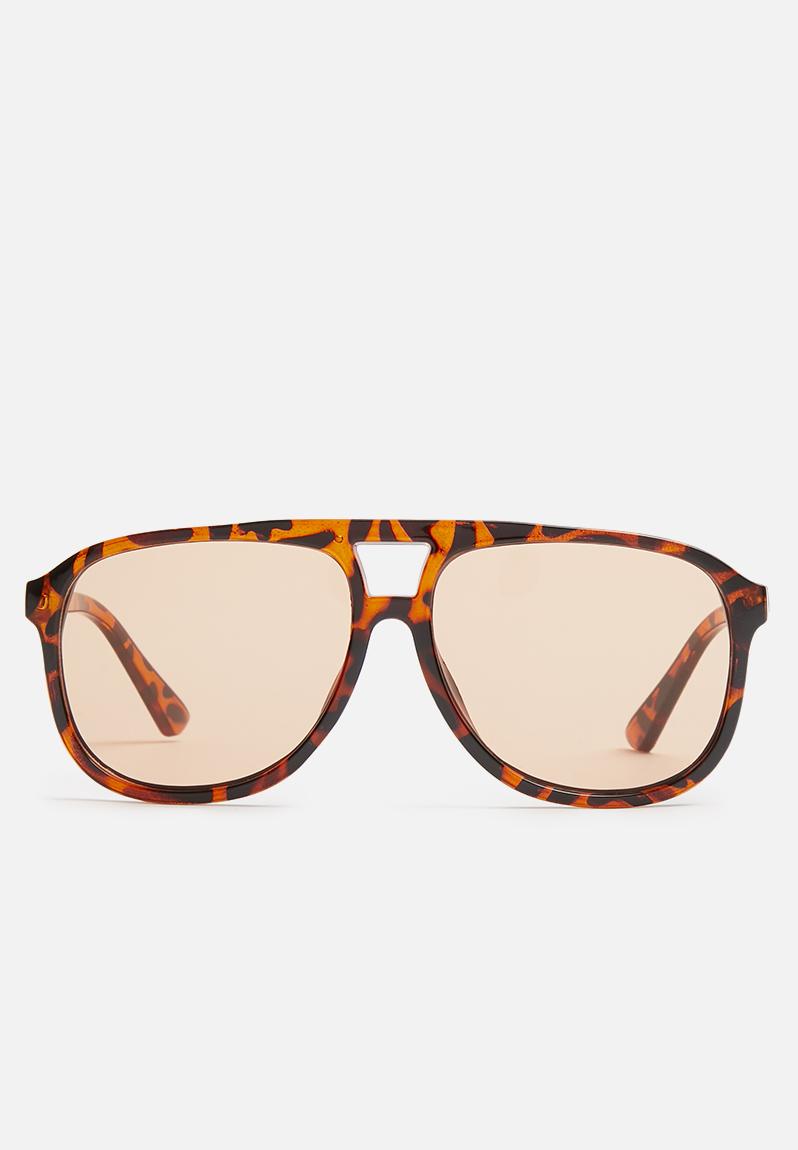 Aviator Tortoise Shell Sunglasses Brown Superbalist Eyewear 