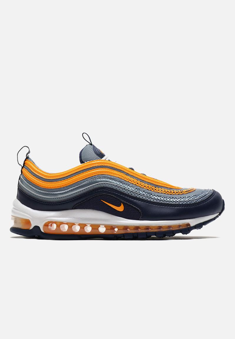 nike air max 97 midnight navy laser orange