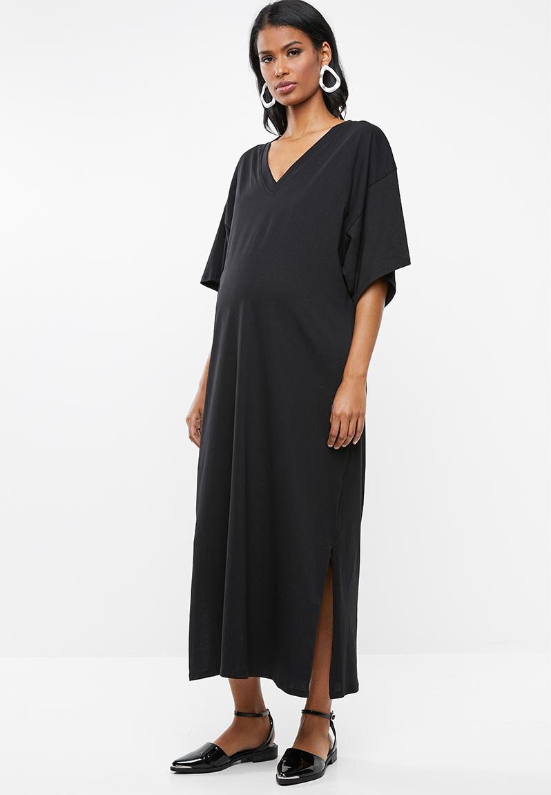 Maternity longline tee dress - black Superbalist Dresses & Jumpsuits ...