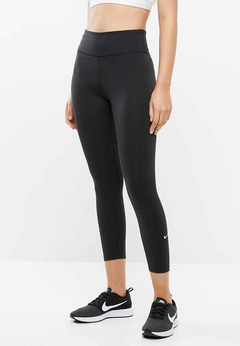 nike training all sport cropped leggings in black