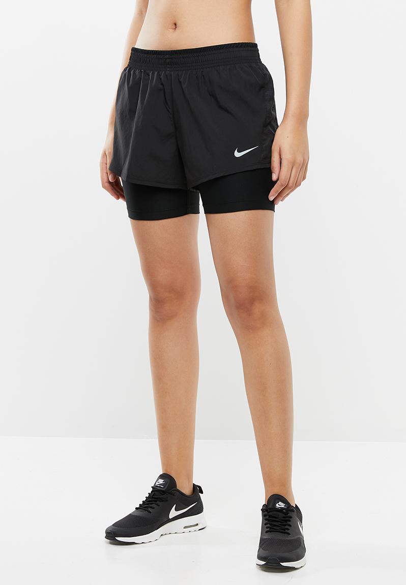 Nike 10K 2-in-1 Shorts Black Nike Bottoms | Superbalist.com