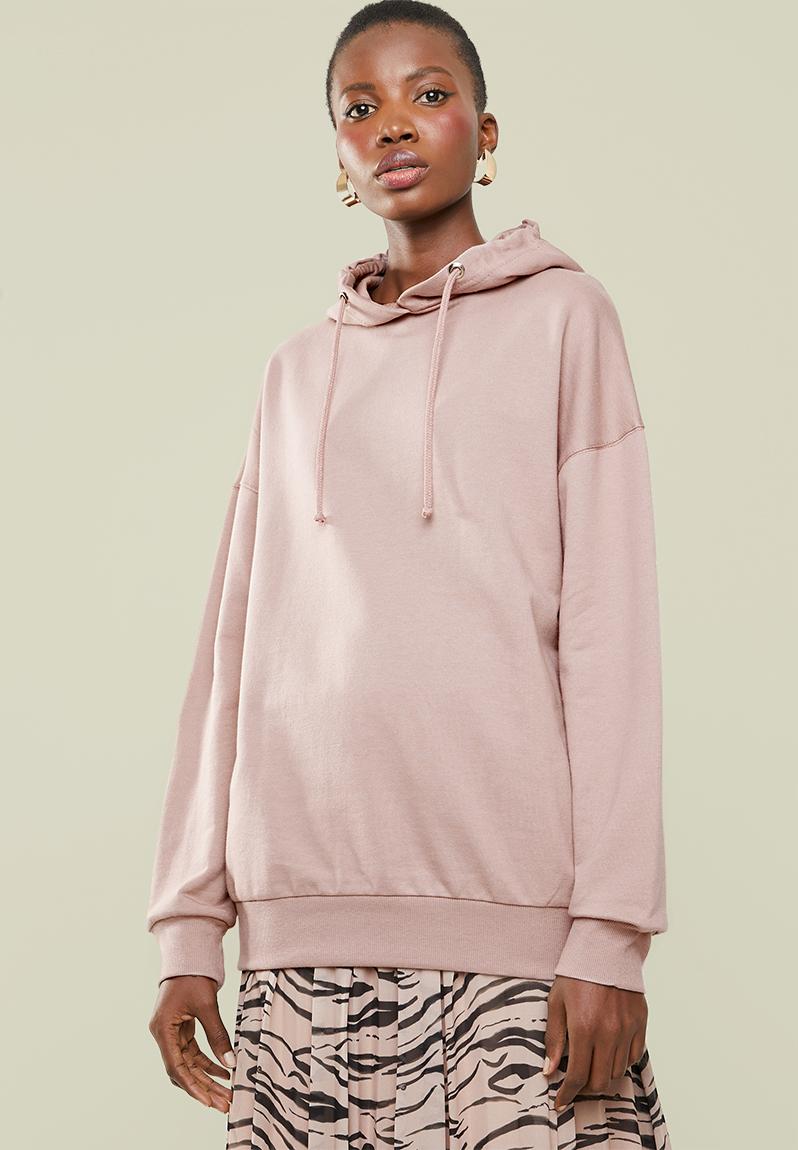 Oversized hoodie - dusty pink Superbalist Hoodies & Sweats ...