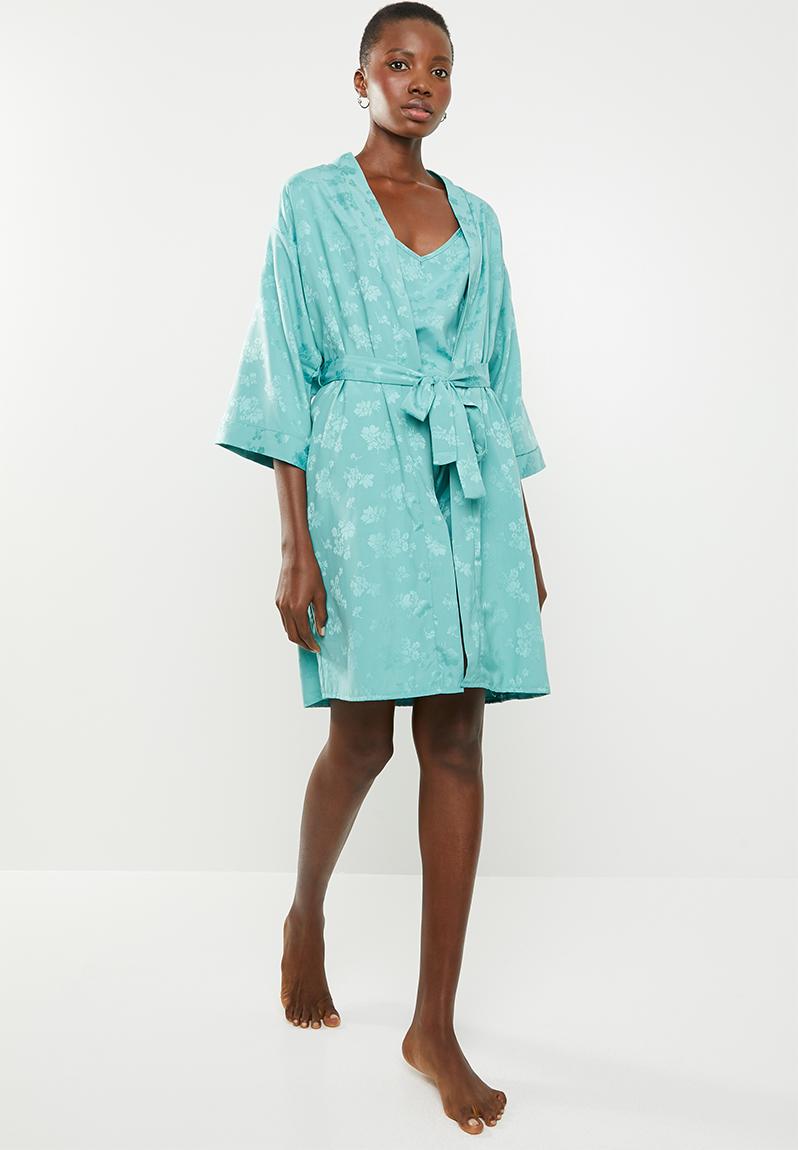 Robe sage green Superbalist Sleepwear