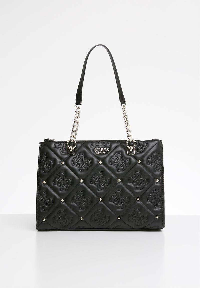 Jeana status satchel - black GUESS Bags & Purses | www.waldenwongart.com