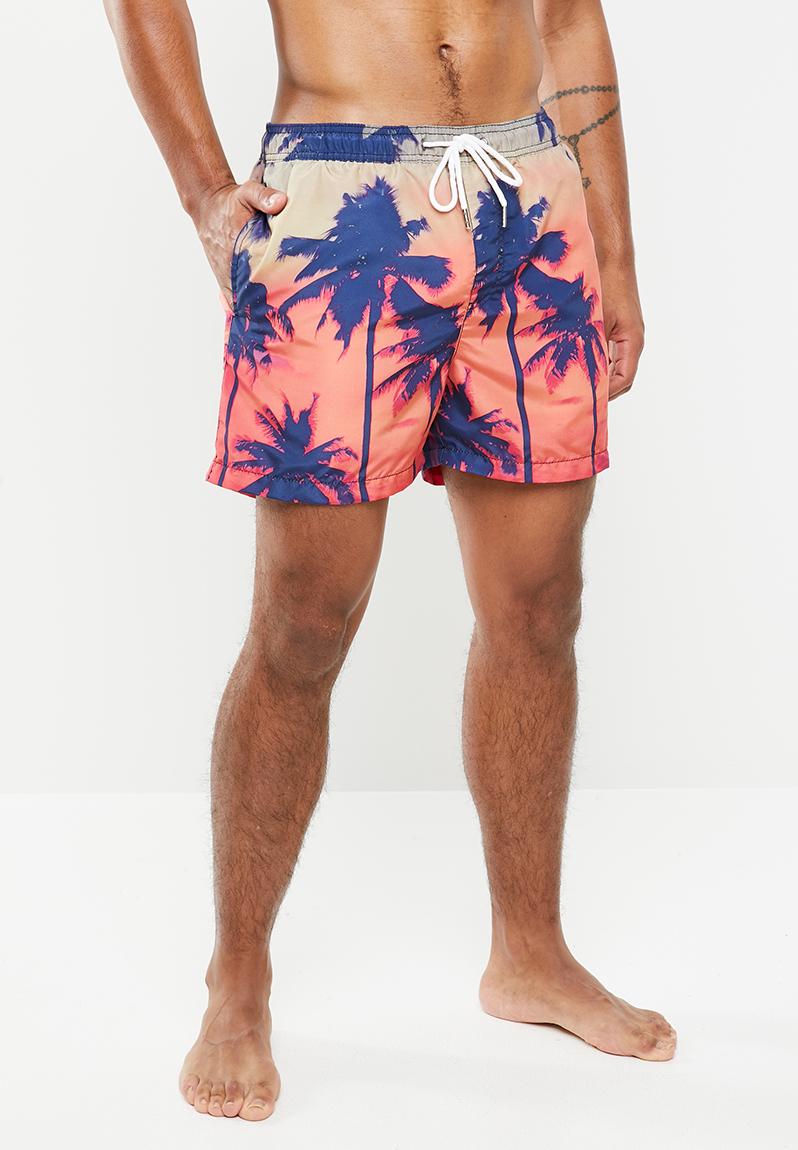 Sunset swim shorts- surf the web Jack & Jones Swimwear | Superbalist.com