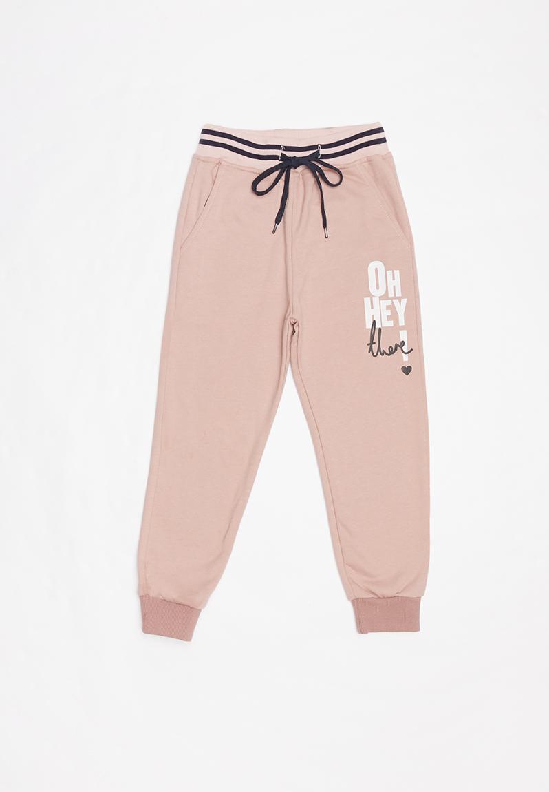 pink candy champion joggers