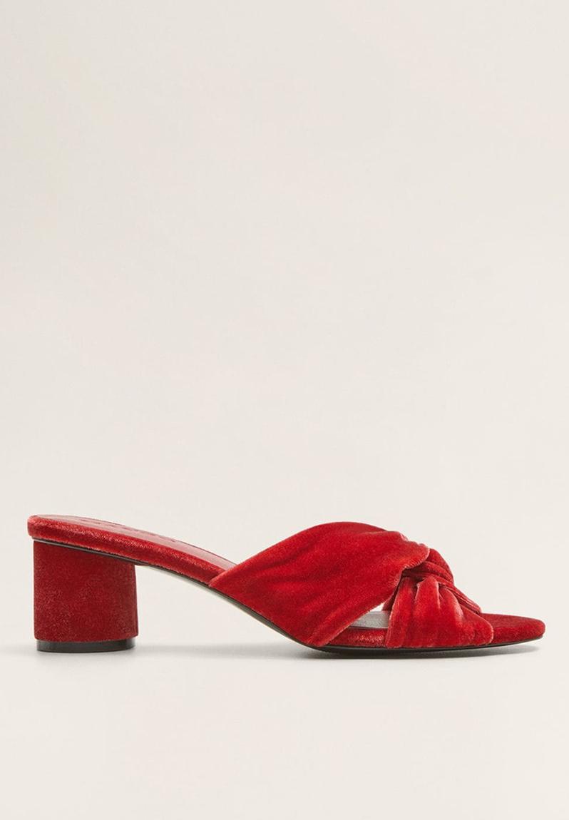 Victoria heel - red MANGO Heels | Superbalist.com