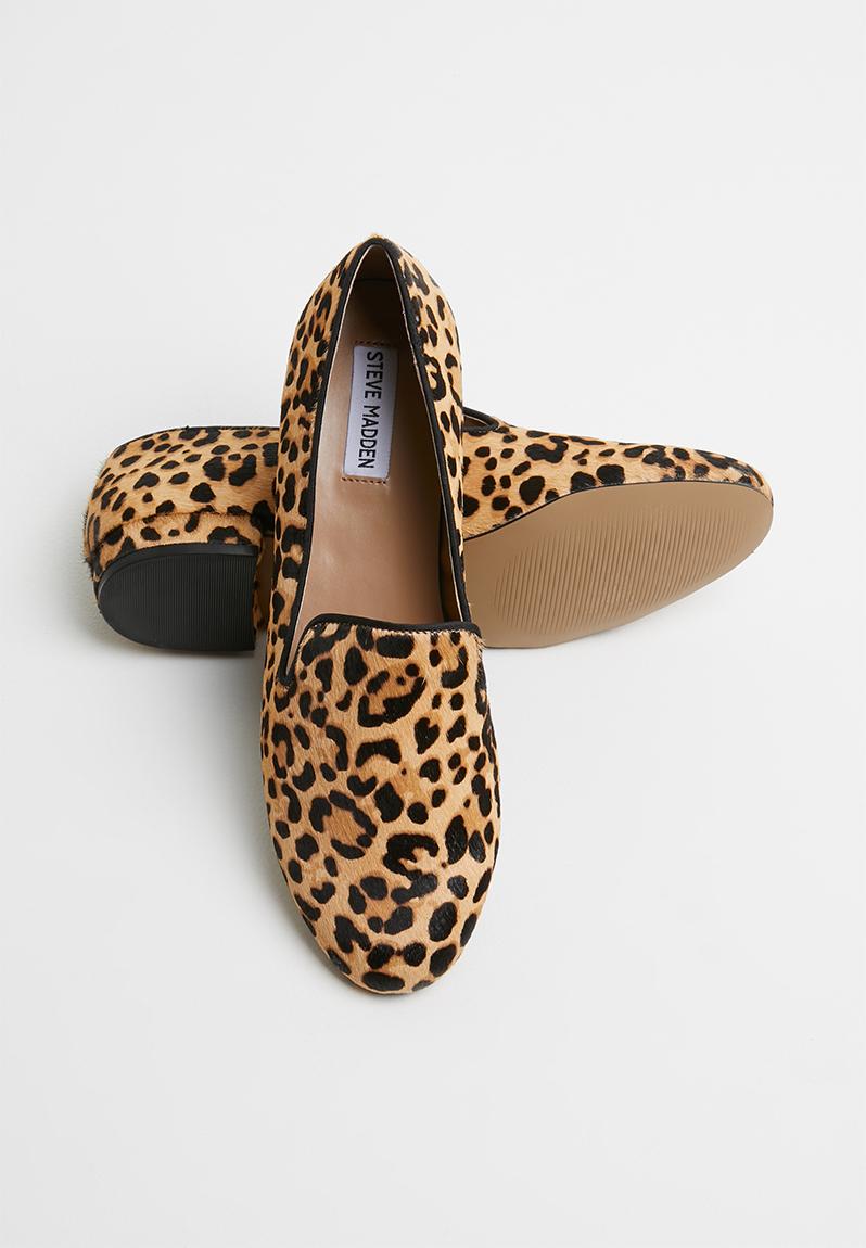 Smile leather loafer - leopard Steve Madden Pumps & Flats | Superbalist.com
