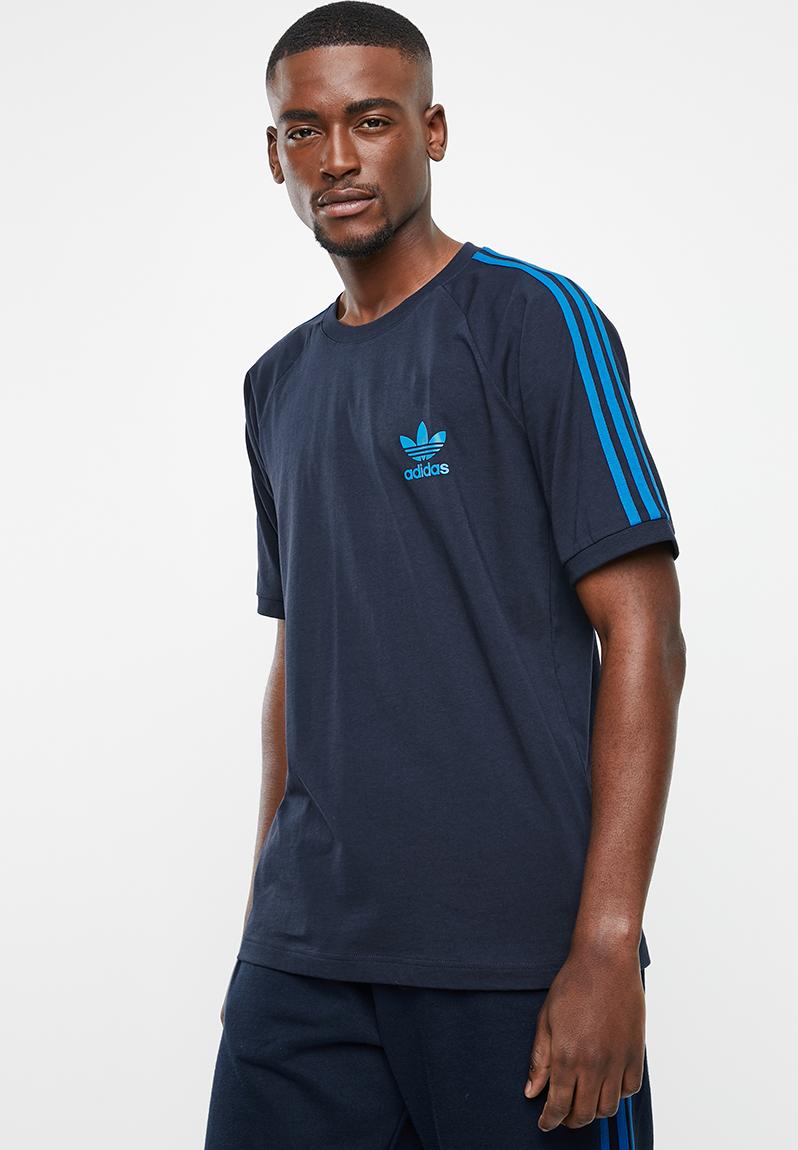 Blc 3-stripe tee - navy & blue adidas Originals T-Shirts | Superbalist.com