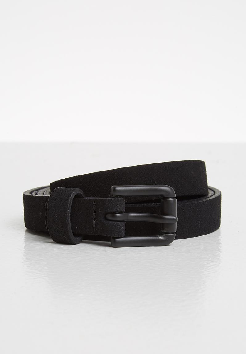 Astral slim leather jeans belt - black Vero Moda Belts | Superbalist.com