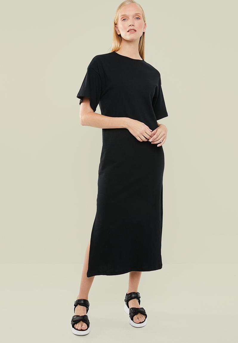 T-shirt dress with boxy sleeve - black Superbalist Casual | Superbalist.com