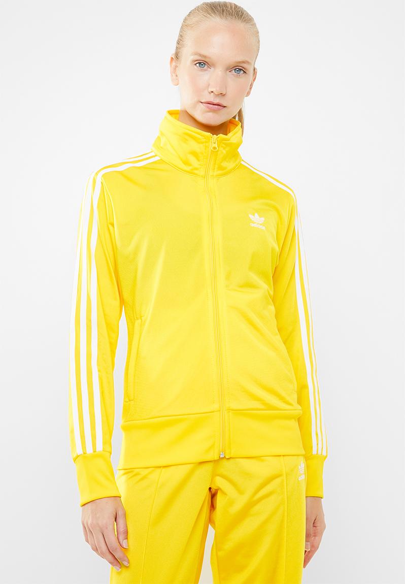Firebird tracktop - yellow adidas Originals Hoodies, Sweats & Jackets ...