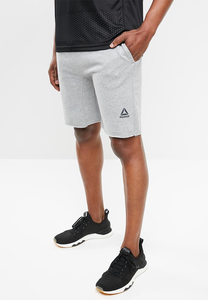 Mens elements shorts grey Reebok Classic Sweatpants & Shorts