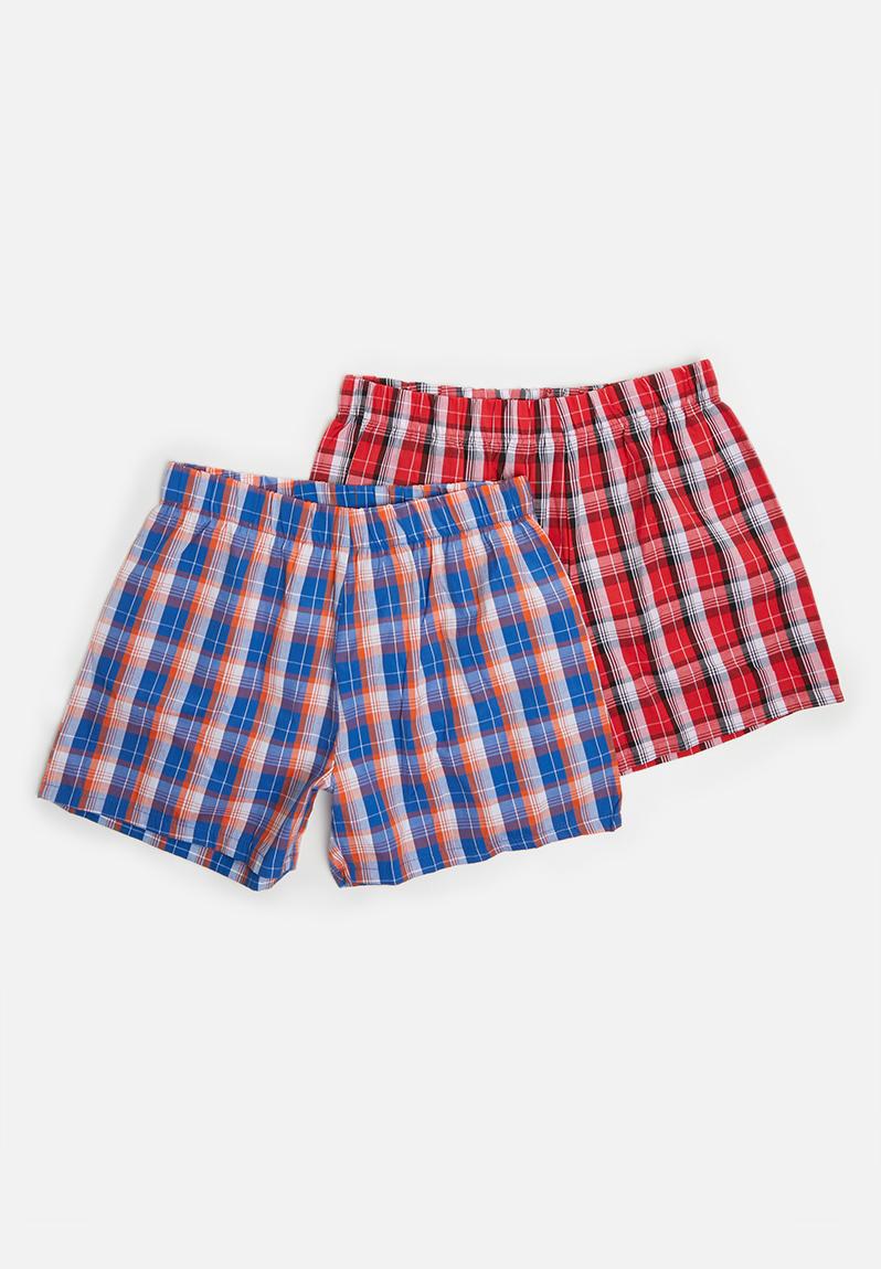 2 Pack Boxer Shorts Multi-colour STYLE REPUBLIC Underwear | Superbalist.com