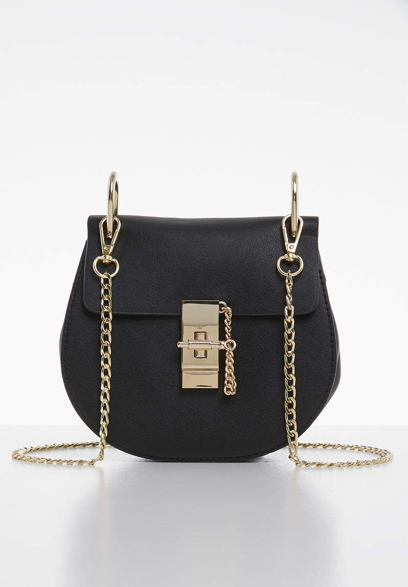 Clip buckle detail bag - black Superbalist Bags & Purses | Superbalist.com