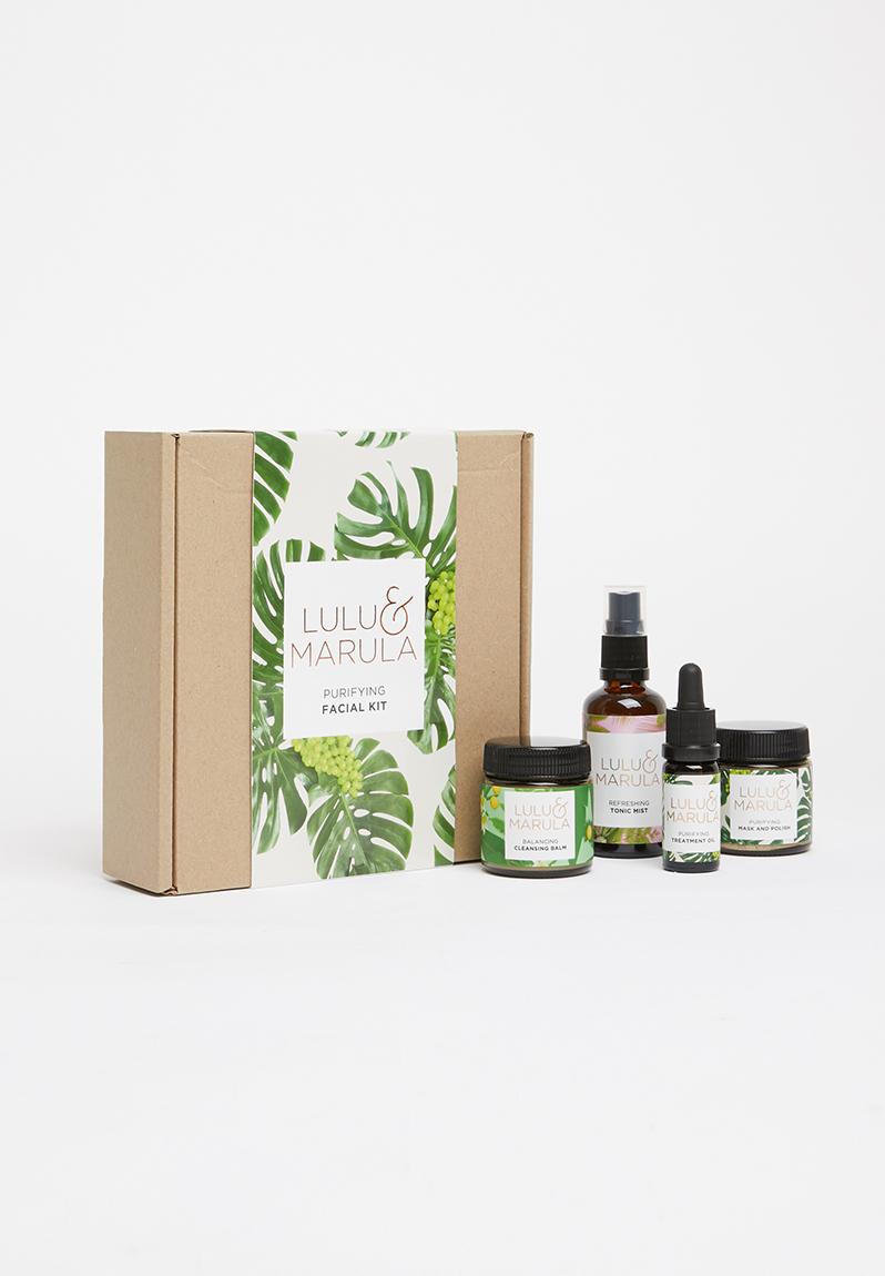 Purifying Facial Kit Lulu & Marula Gift Sets 