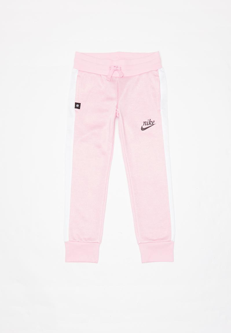 Nike girls icon tracksuit pants - pink Nike Pants & Jeans | Superbalist.com