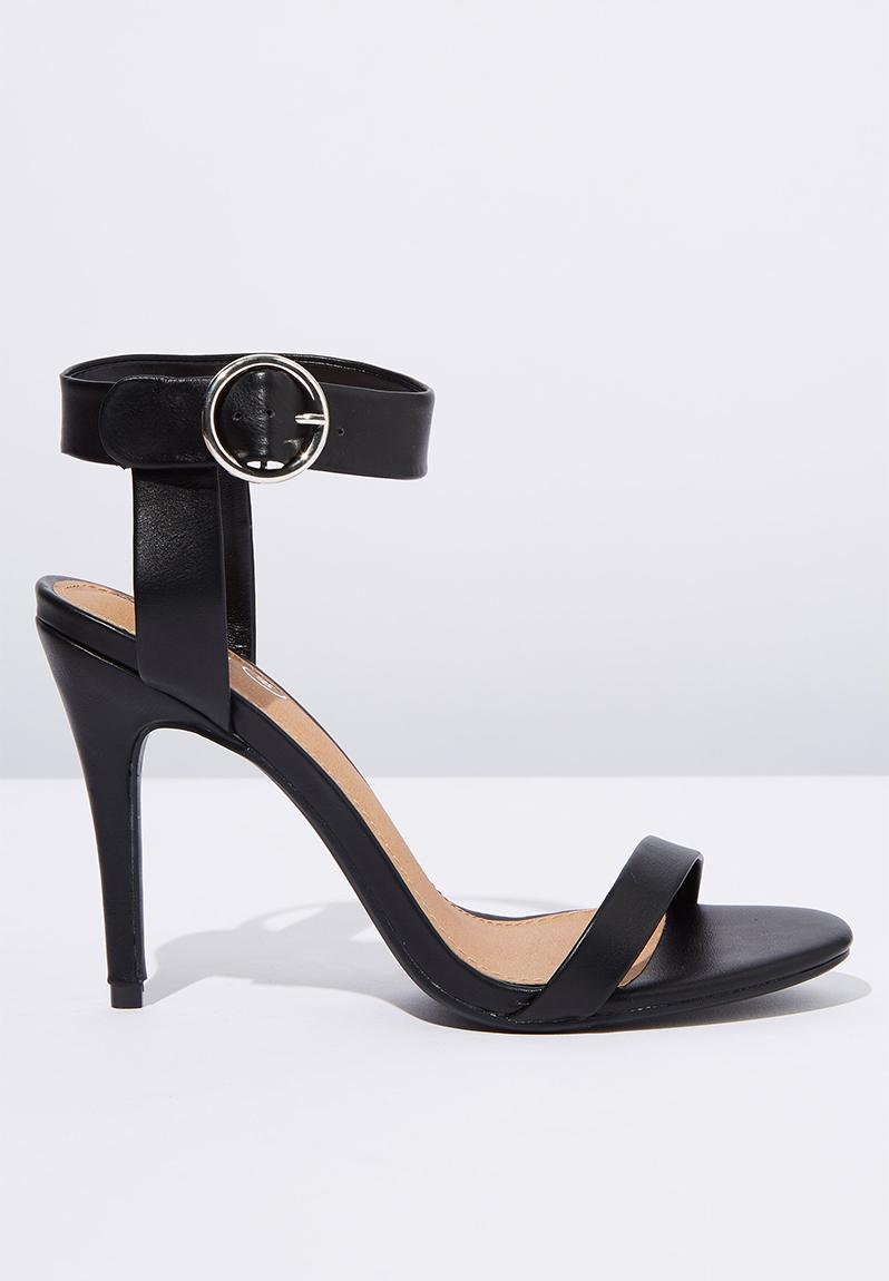 Skylar stiletto heel - black smooth Cotton On Heels | Superbalist.com