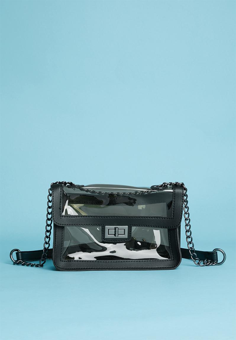 Perspex cross body bag - black Superbalist Bags & Purses | Superbalist.com