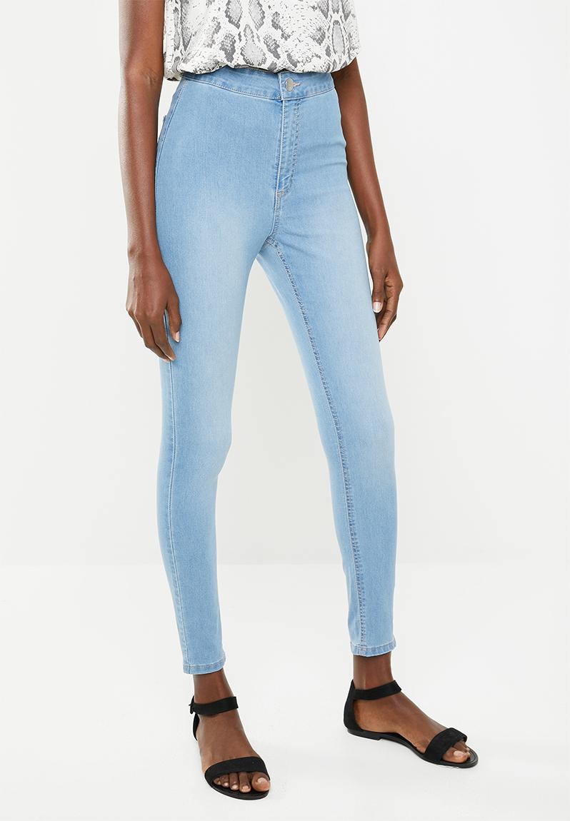 High Rise Jegging Mid Blue Cotton On Jeans 