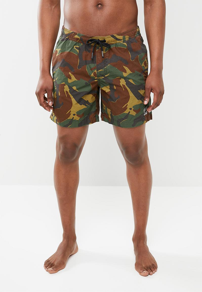 Dirik relaxed short 1\2 - woodland camo G-Star RAW Swimwear ...